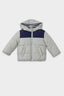 Baby Boy Waterproof Hooded Zippered Puffer Coat