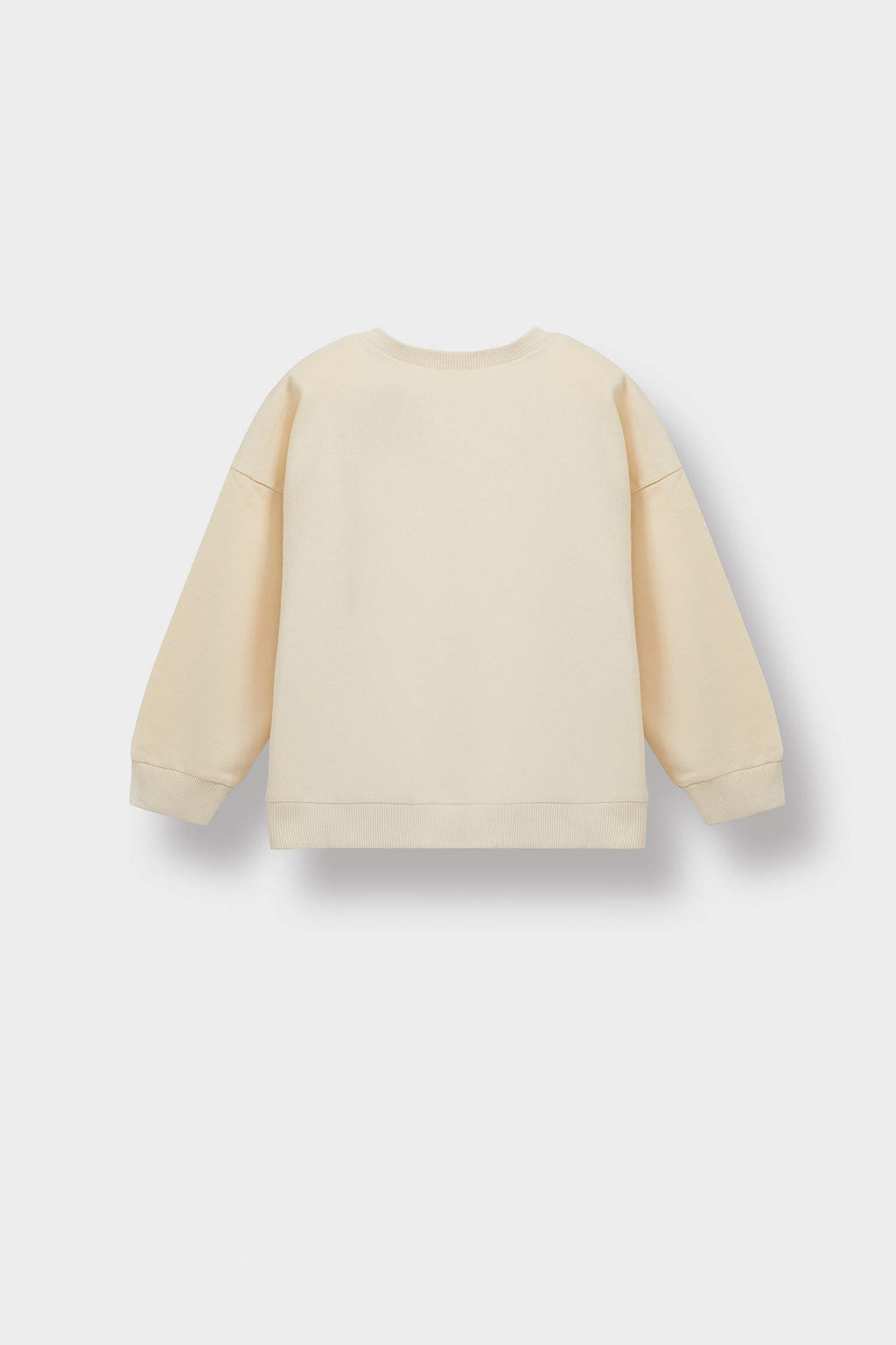 Baby Girl Crew Neck Floral Sweatshirt