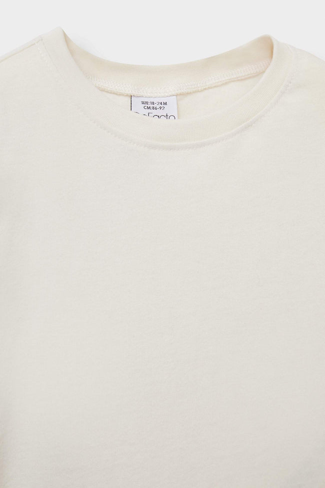 Baby Girl Crew Neck Long Sleeve T-Shirt Main Image