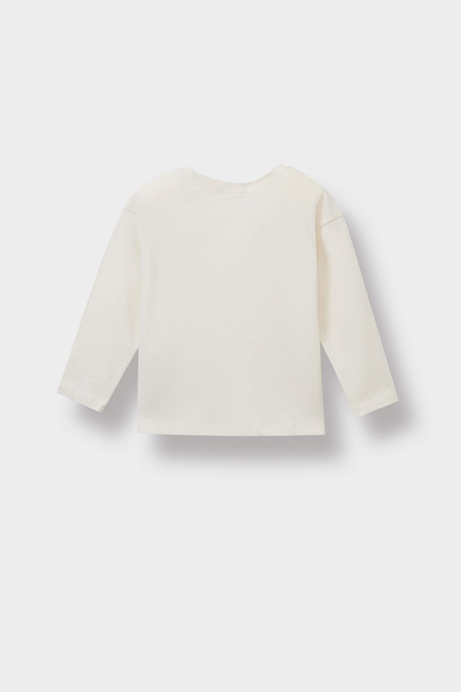 Baby Girl Crew Neck Long Sleeve T-Shirt