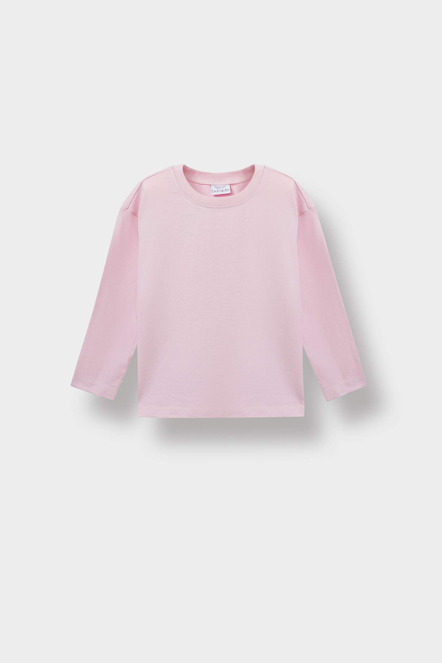 Baby Girl Crew Neck Long Sleeve T-Shirt