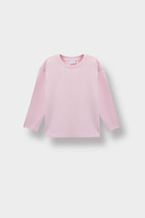 Baby Girl Crew Neck Long Sleeve T-Shirt