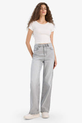 90's Wide Leg High Waist Straight Leg Jeans