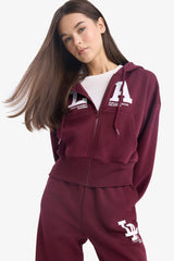 Cool Oversize wide-fit hoodie with print, made of thick fabric