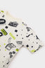 Men's Baby 2 Pcs Set Patterned Short Sleeve T-shirt Shorts