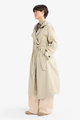 Regular Fit Removable Hooded Belted Trench Coat
