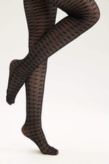 Women's Patterned 40 Denye Premium Pantyhose