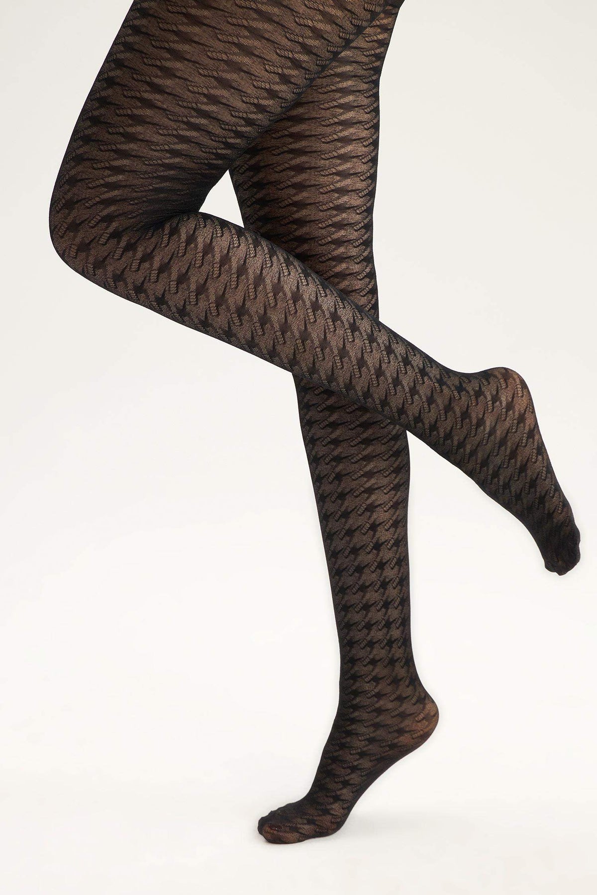Women's Patterned 40 Denye Premium Pantyhose