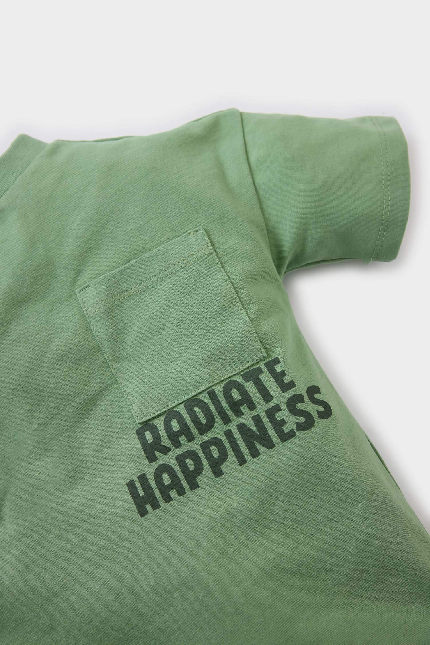 Baby Boy Printed T-Shirt Shorts 2 Piece Set