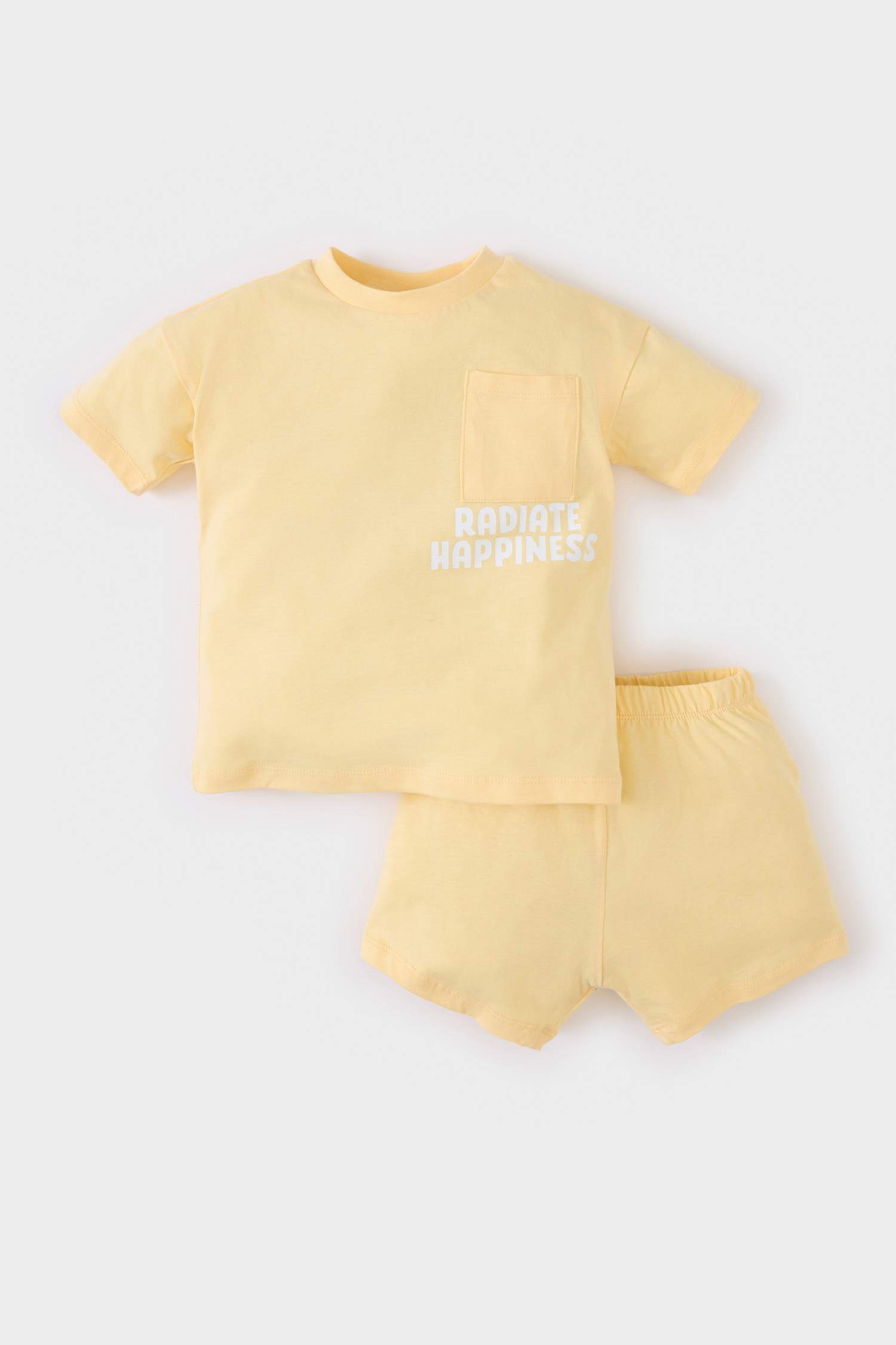 Baby Boy Printed T-Shirt Shorts 2 Piece Set