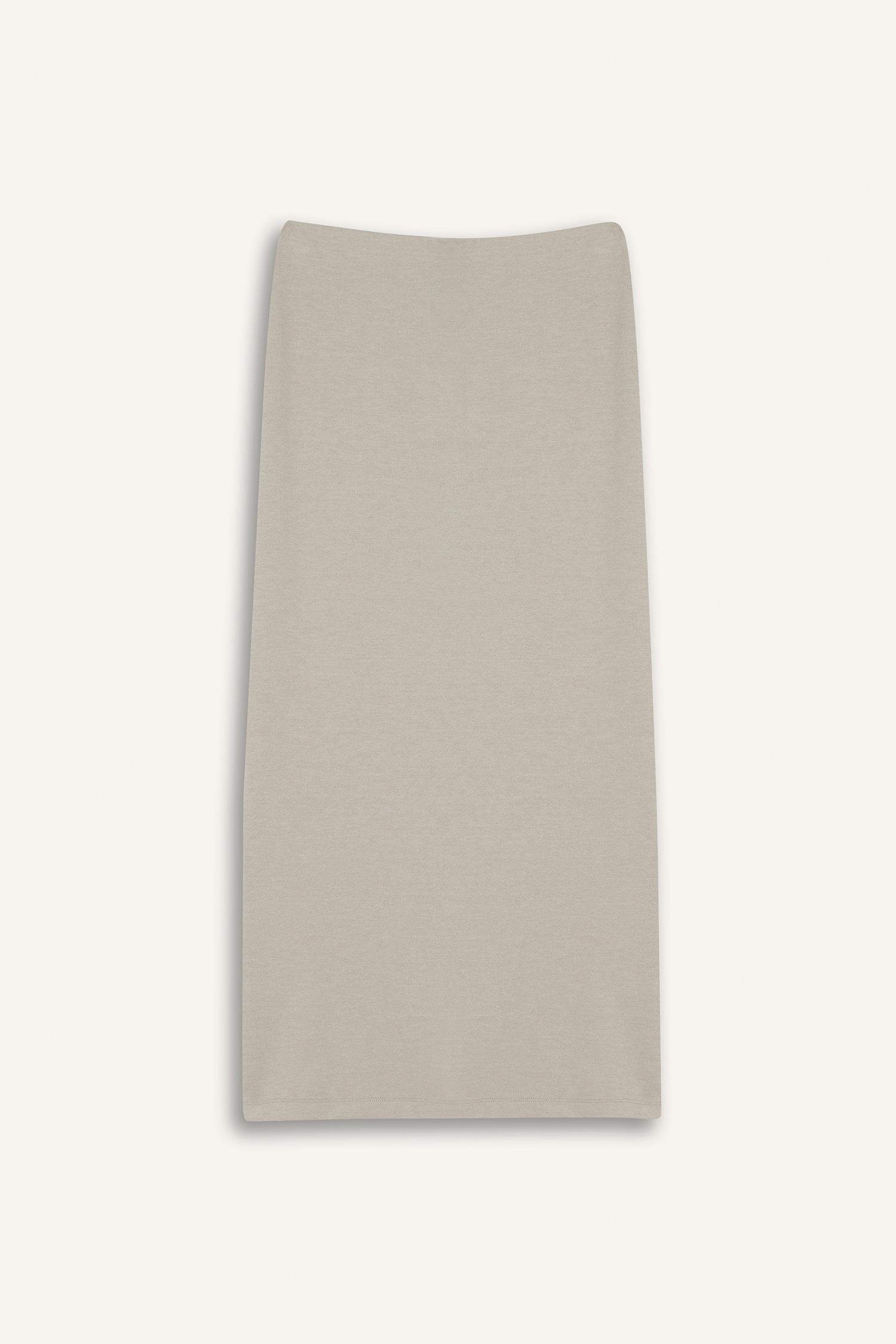 Pencil Skirt High Waist Maxi Knitted Skirt