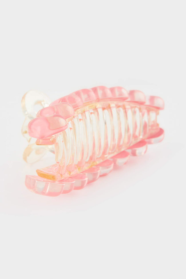 Women Heart Motif Latch Buckle Main Image