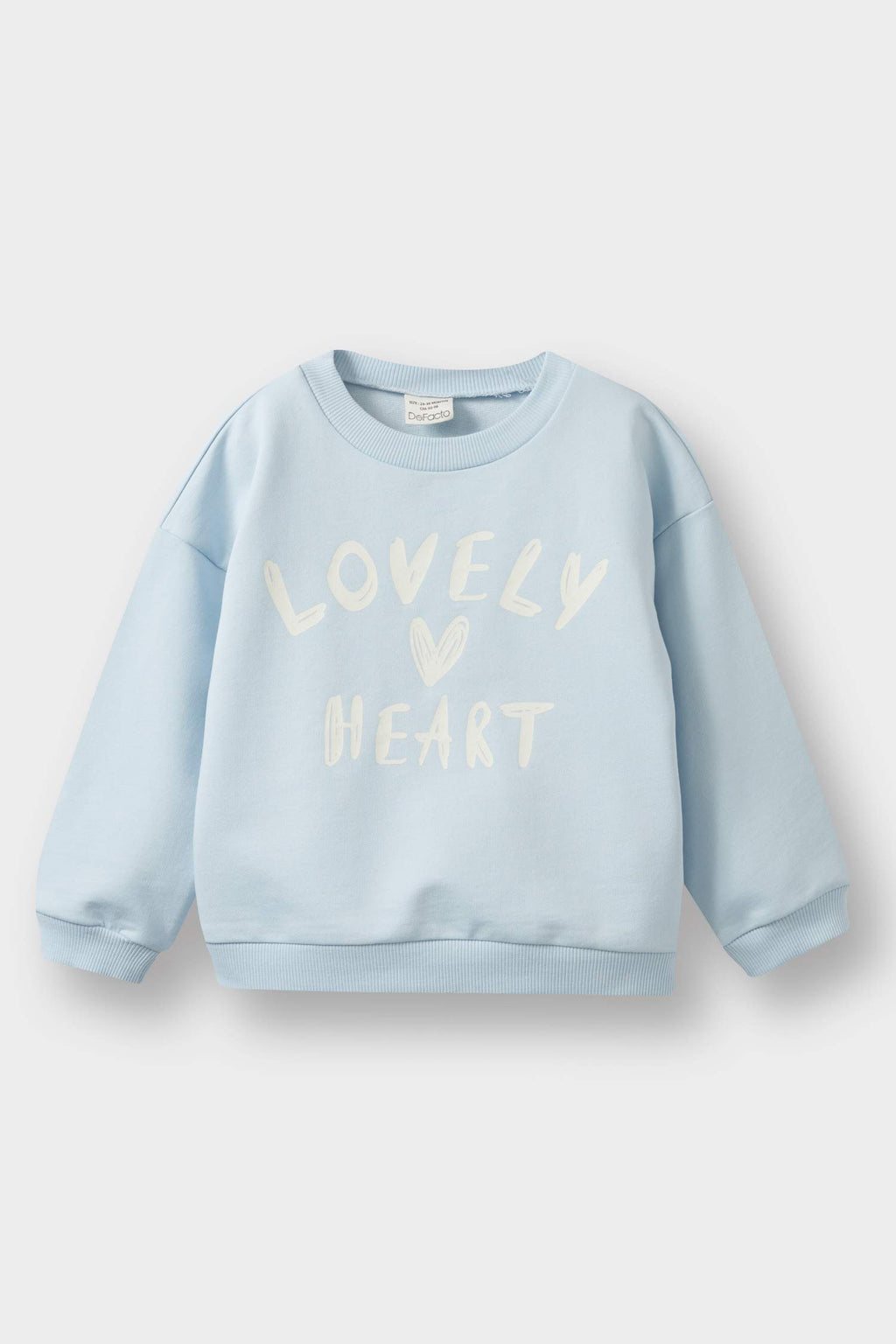 Baby Girl Crew Neck Printed Sweatshirt
