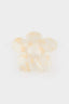 Women's Flower Motif Clothespin Hair Clip