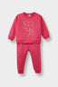 Baby Girl 2-Piece Set Floral Sweatshirt Tracksuit Bottoms