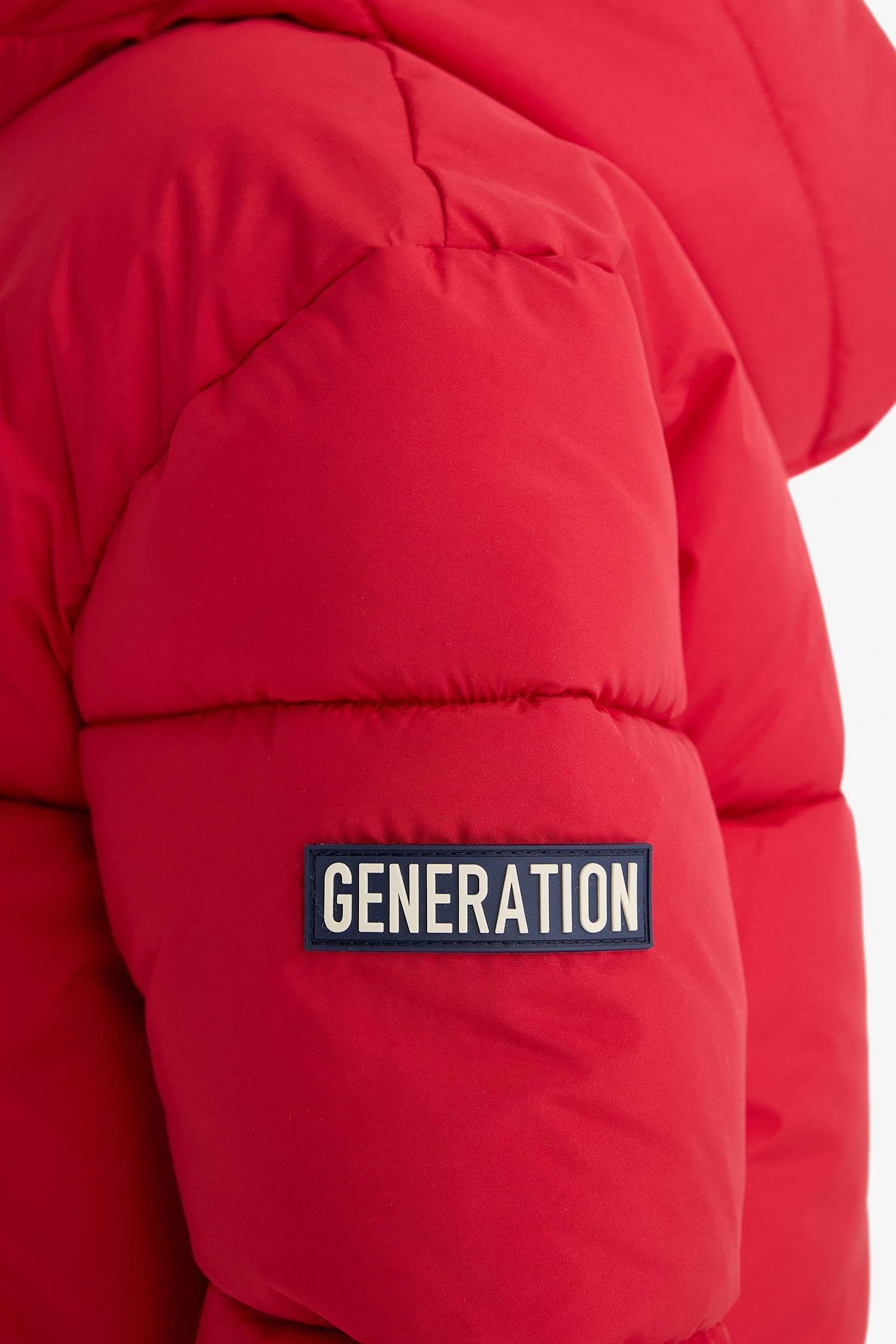 Boys Waterproof Hooded Zippered Puffer Jacket