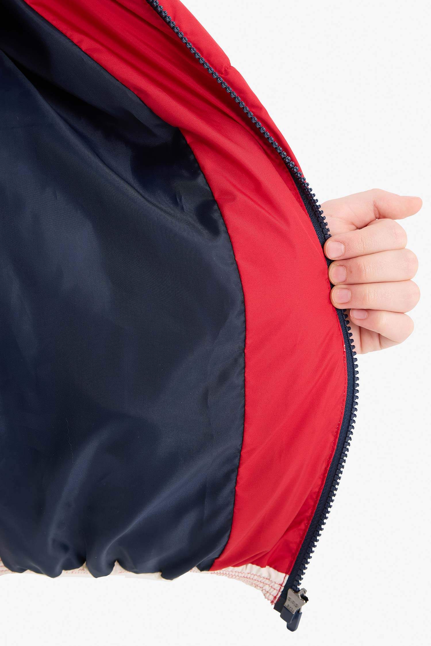 Boys Waterproof Hooded Zippered Puffer Jacket