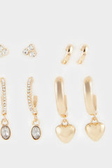 Women 6-Piece Earrings
