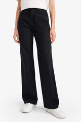 90's Wide Leg High Waist Long Jeans