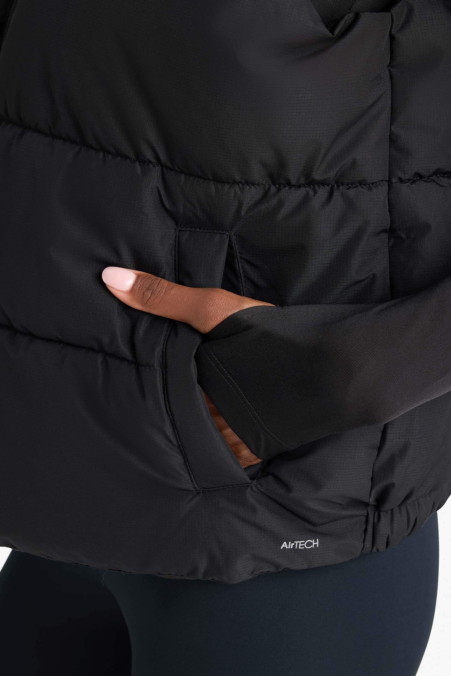 DeFactoFit Water Repellent Regular Fit Stand-up Collar Zippered Pocket Puffer Vest