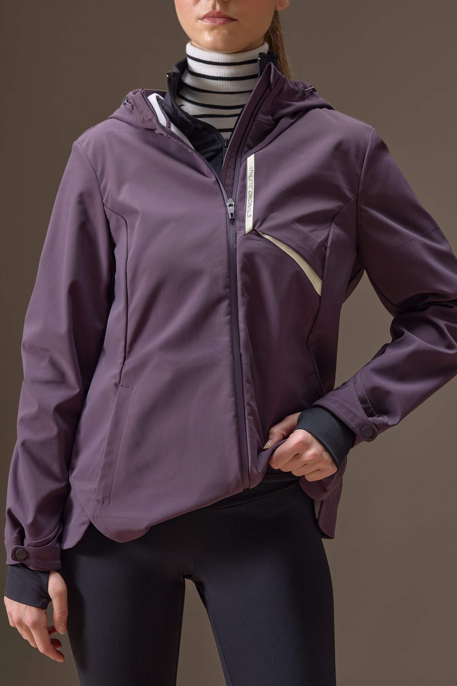 DeFactoFit Slim Fit Hooded Waterproof Jacket