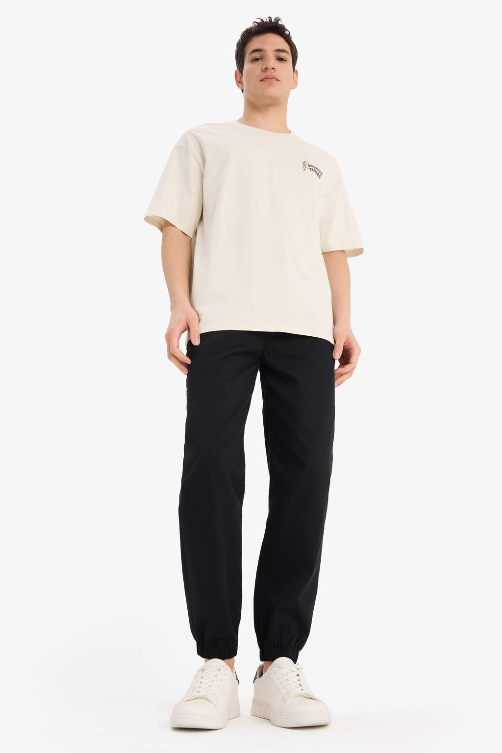 100% Cotton Looney Tunes Boxy Fit Crew Neck Back Printed Short Sleeve T-Shirt