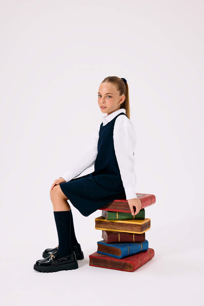 Girl's School Suspender Dress Main Image