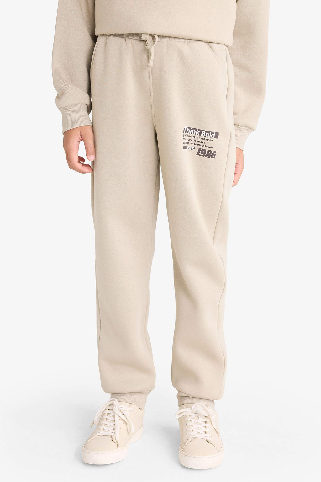 Boys' Elastic Waist Printed Sweatpants