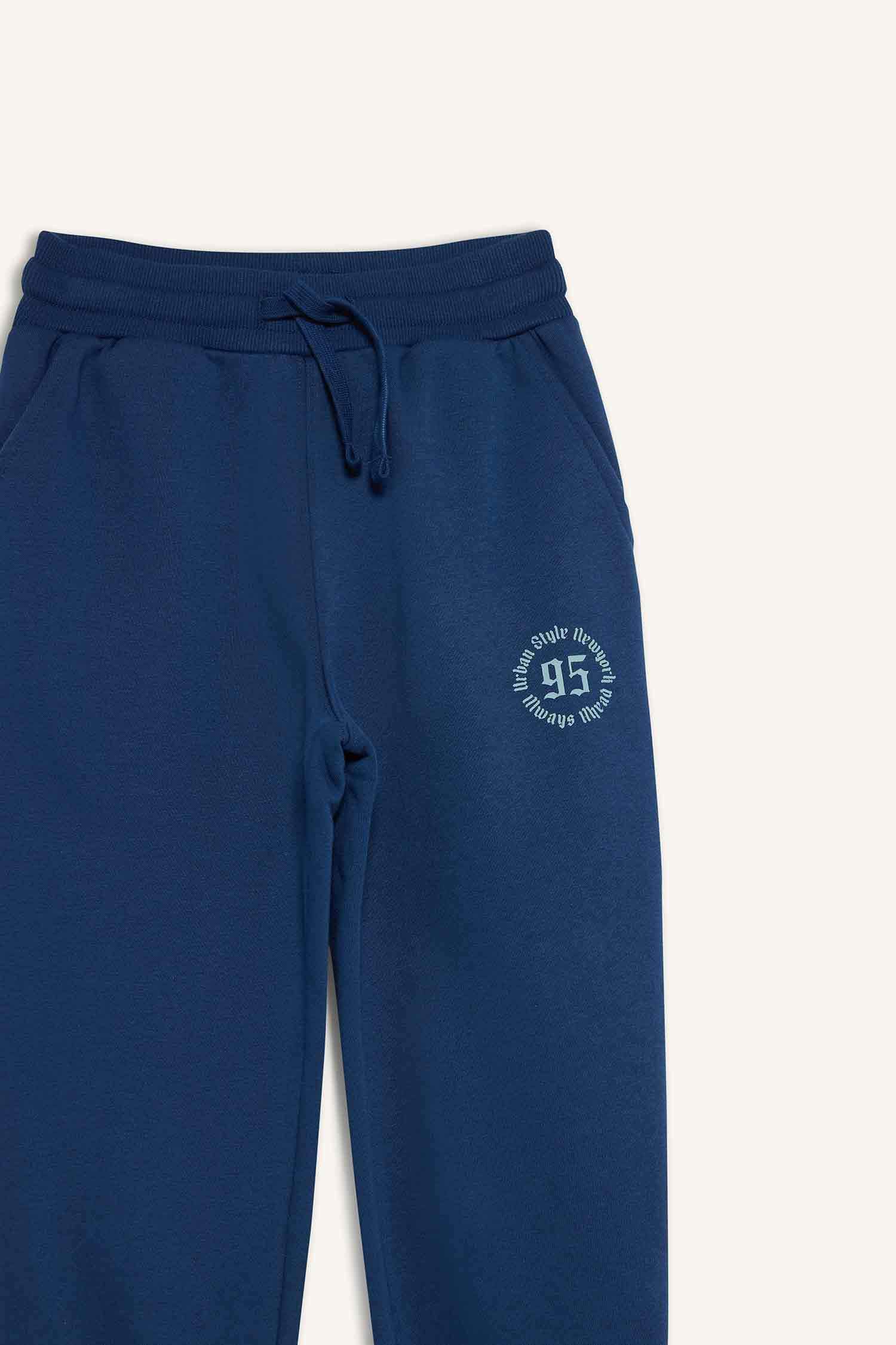 Boys' Elastic Waist Printed Sweatpants