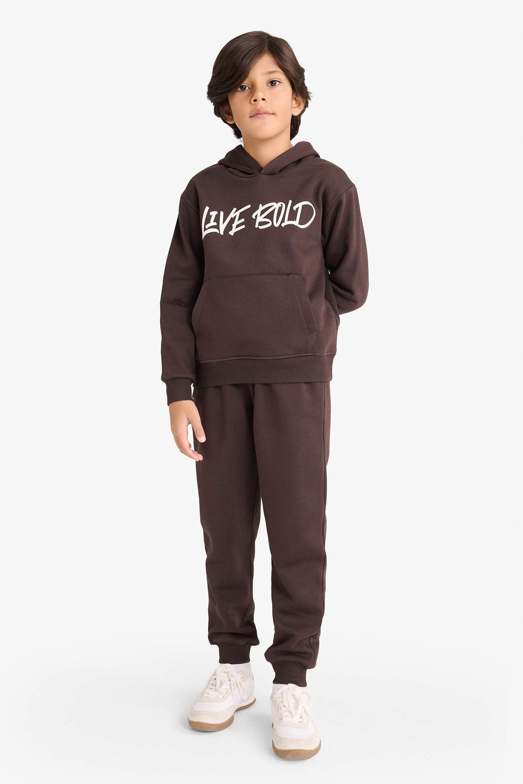 Boys' Elastic Waist Printed Sweatpants
