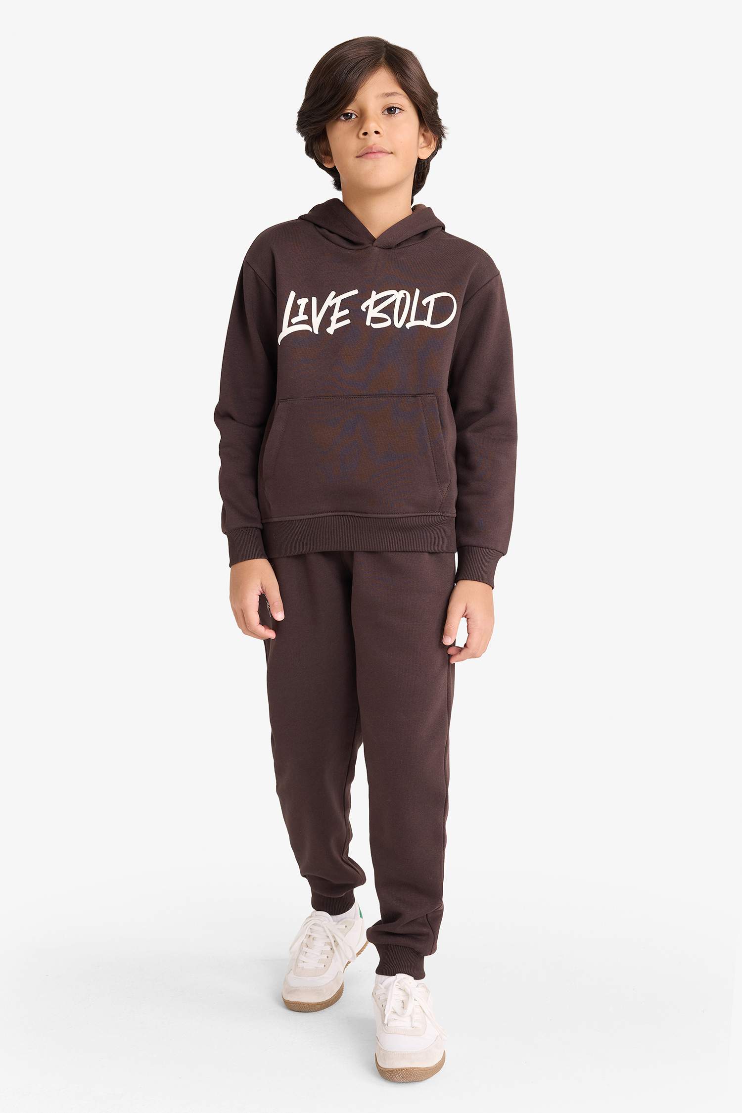 Boys' Elastic Waist Printed Sweatpants