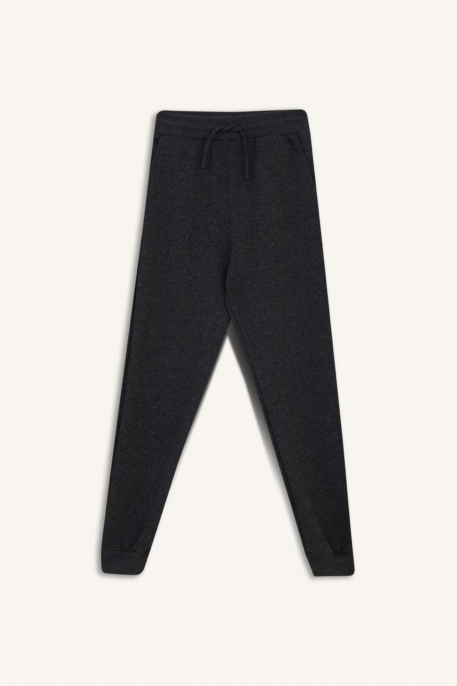 Boys School Jogger Sweatpants with Elastic Waistband