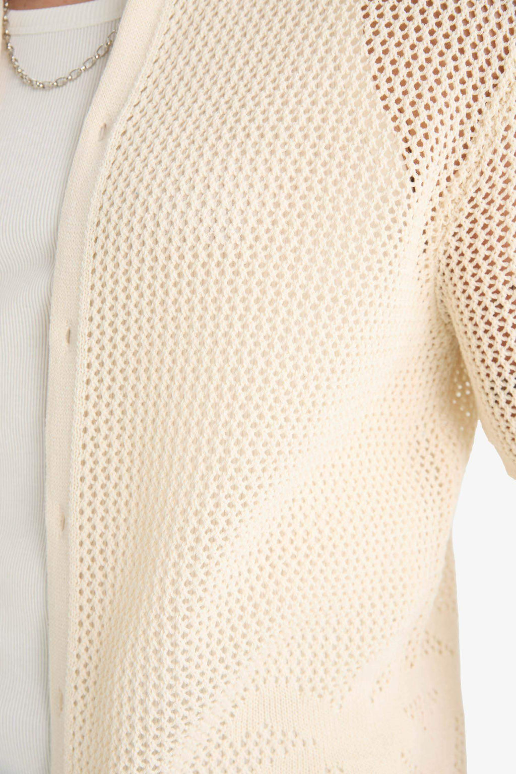 Standard Fit Short Sleeve Knit Polo T-Shirt