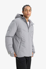 Water-repellent, regular-fit, hooded, zip-up, windproof jacket.