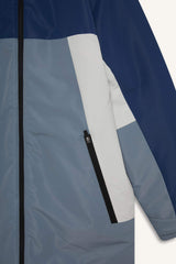 Water Repellent Regular Fit Hooded Zippered Windproof Jacket