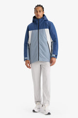 Water Repellent Regular Fit Hooded Zippered Windproof Jacket