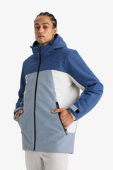 Water Repellent Regular Fit Hooded Zippered Windproof Jacket