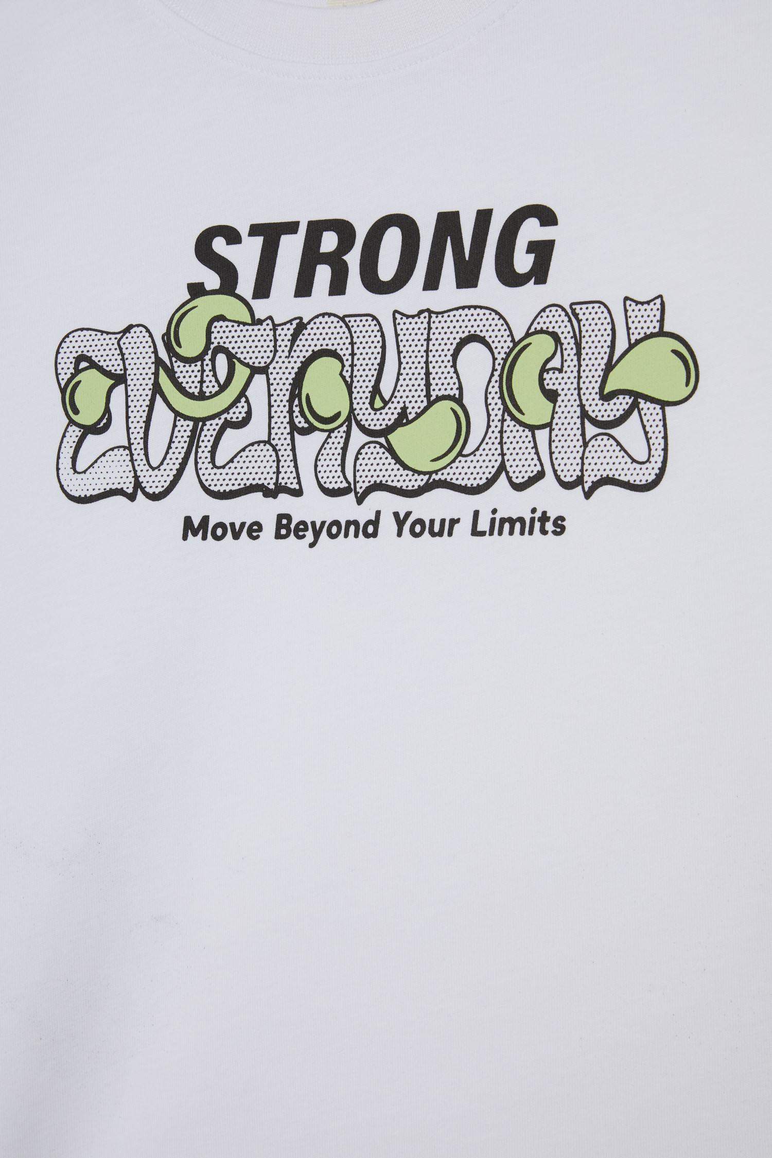 Boys Crew Neck Printed Long Sleeve T-Shirt