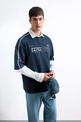 100% Cotton Loose Fit Relaxed Cut Crew Neck Back Printed Short Sleeve T-Shirt