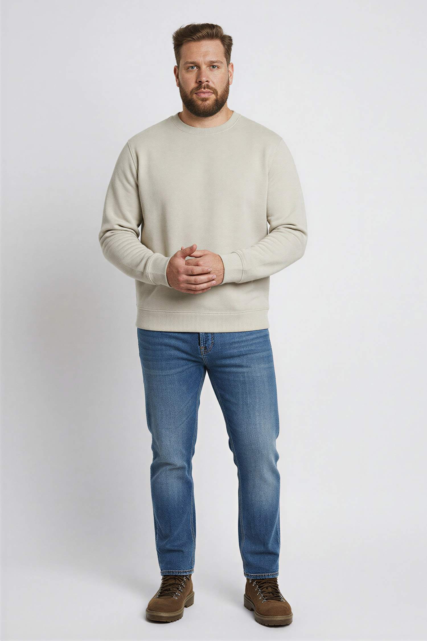 Relax Fit Crew Neck Sweatshirt