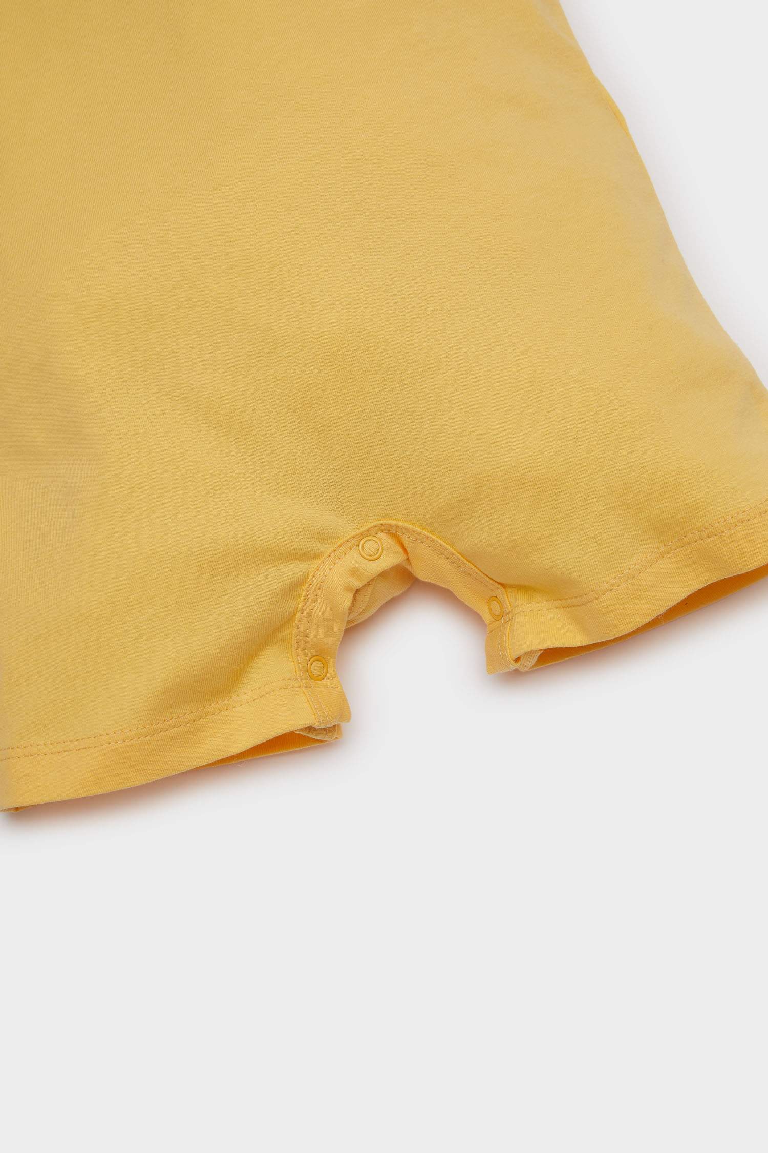 Baby Boy Newborn Disney Winnie The Pooh Combed Cotton Short Sleeve Romper