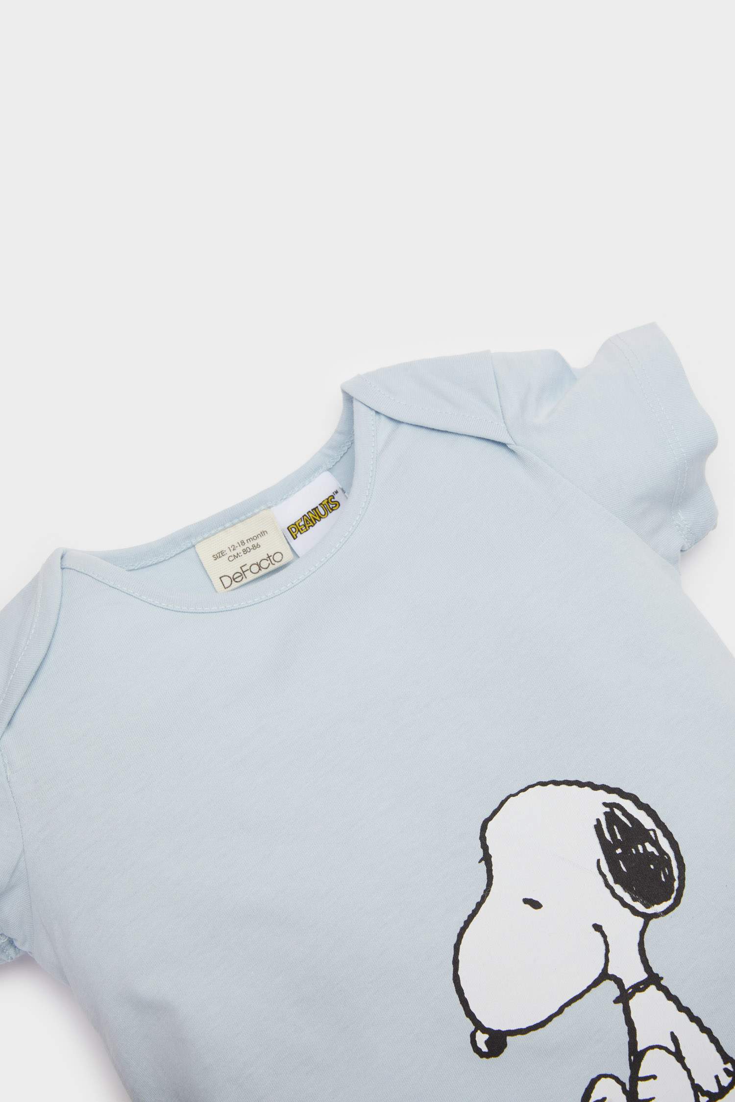 Baby Boy Newborn Snoopy Cotton Short Sleeve Jumpsuit