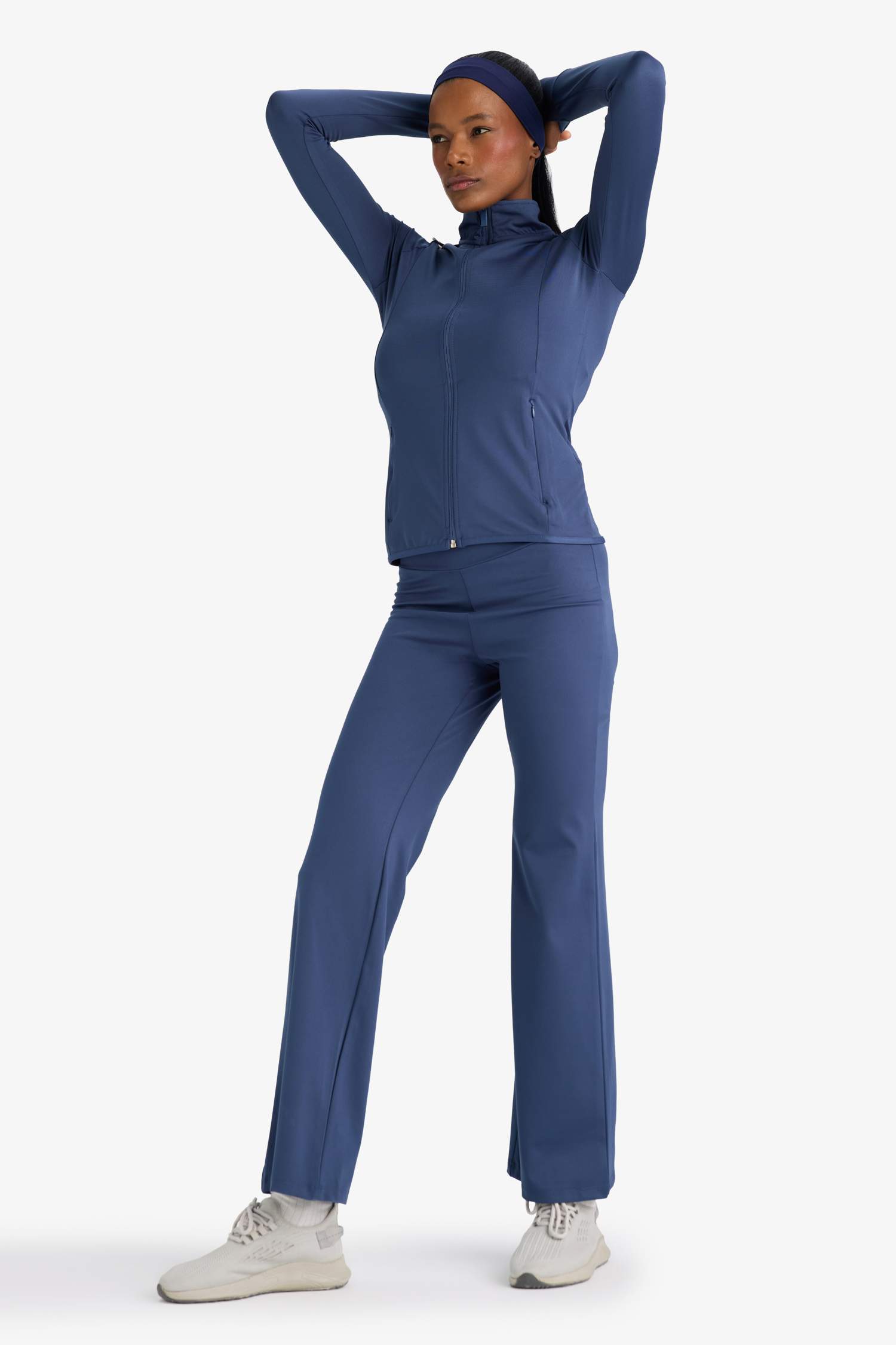 Wide Leg, Shaping, High Waist, Soft Touch Sports Pants