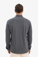 Regular Fit Polo Shirt Long Sleeve Shirt
