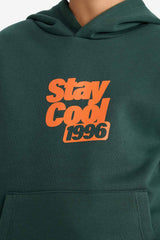 Boys Hooded Printed Sweatshirt with Soft Fur Inside