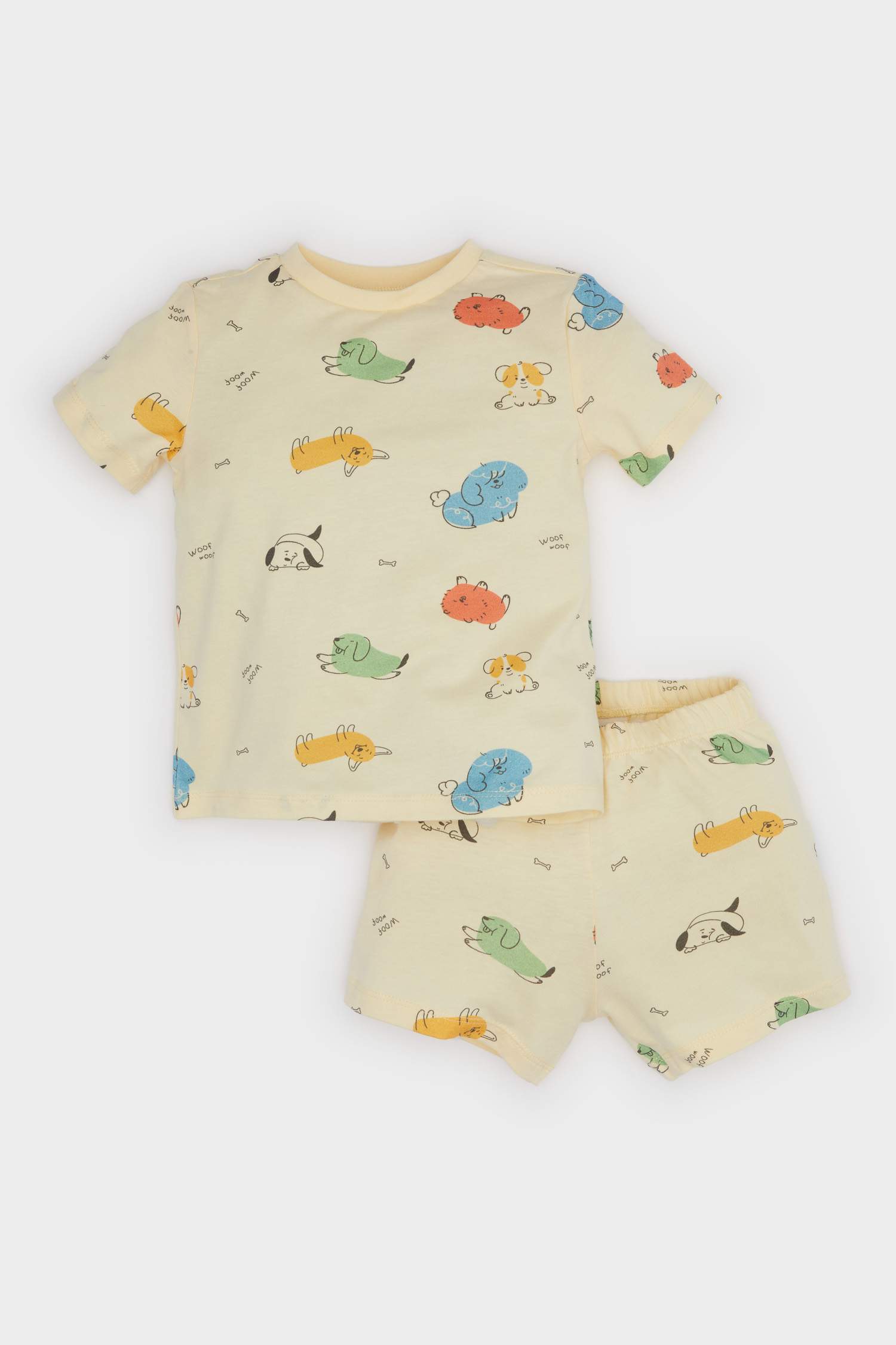 Baby Boy Cotton Top Shorts 2 Piece Pajama Set