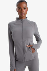 Slim Fit Slim Cut Stand Collar Cardigan