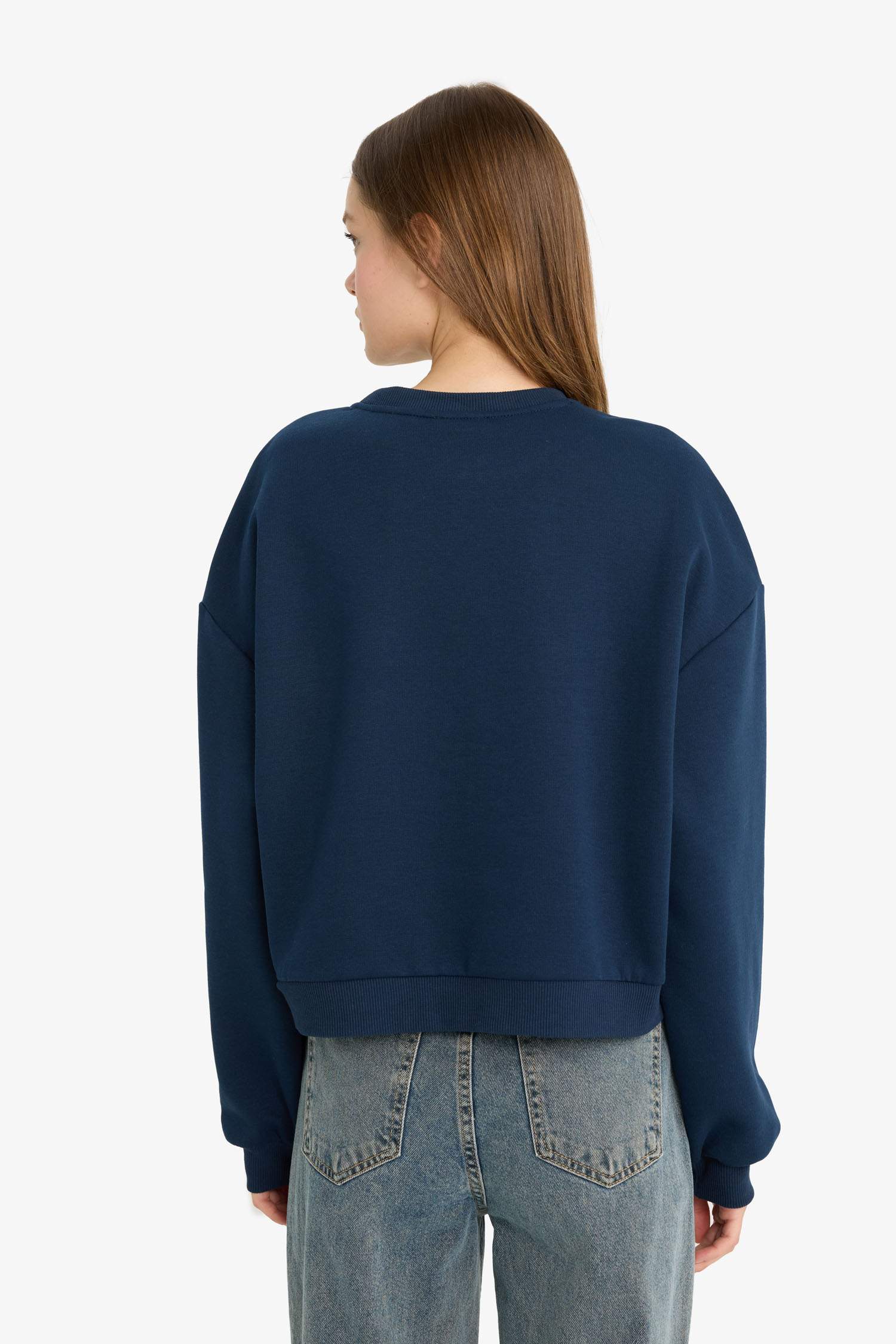 Cool Tom & Jerry Regular Fit Crew Neck Printed Sweater in Heavyweight Fabric