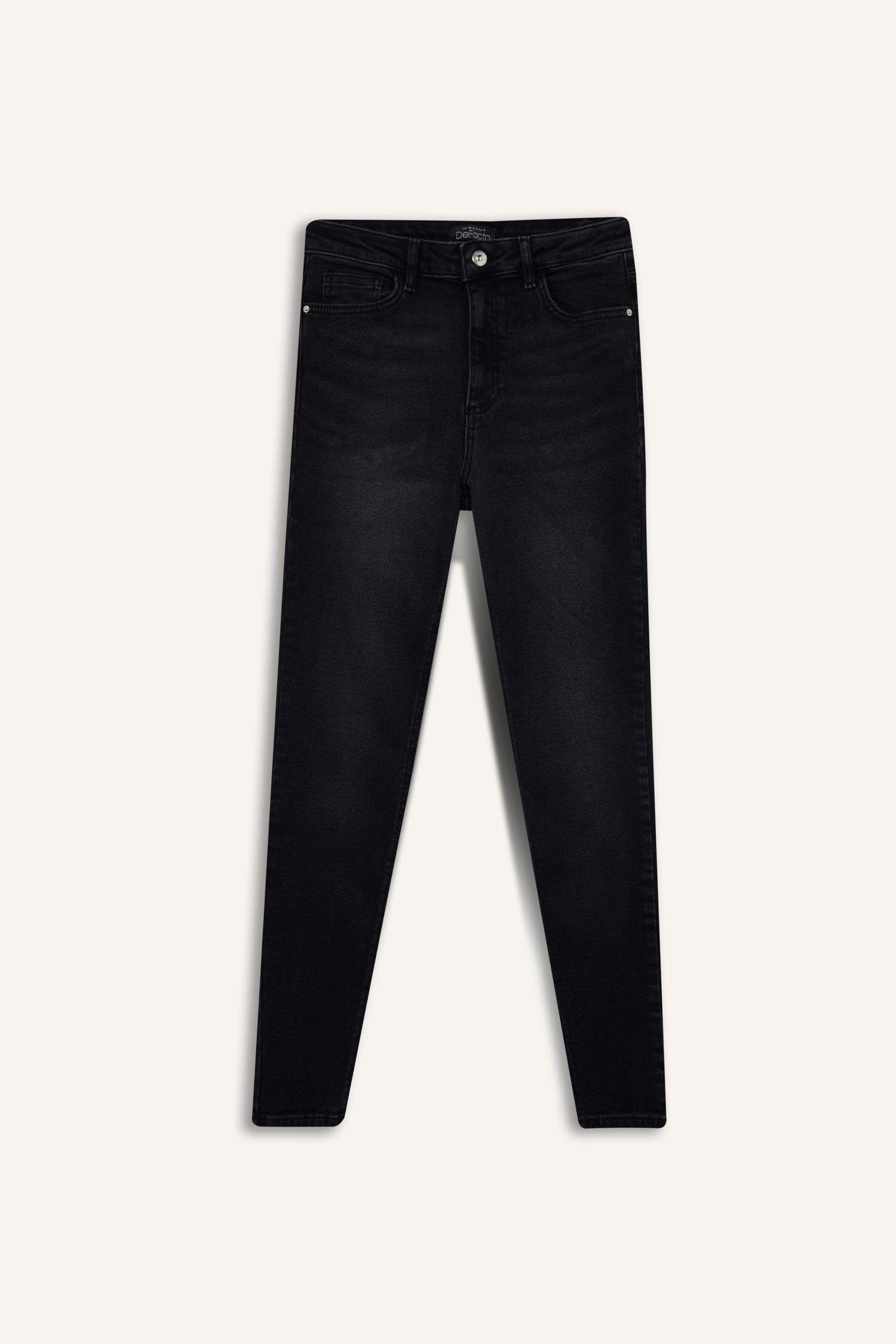 Skinny Fit High Waist Ankle Length Jeans