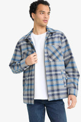 Regular Fit Flannel Long Sleeve Shirt